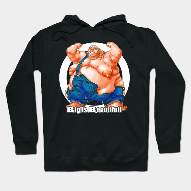 BIG IS BEAUTIFUL Hoodie by kumapon